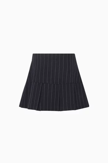 Striped Mini Skirt