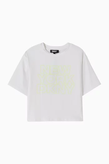 تي شيرت بطبعة جيرسيه