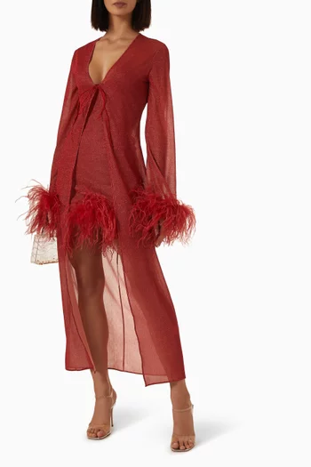 Lumière Plumage Kaftan
