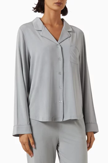 Allure Long-sleeves Pyjama Shirt