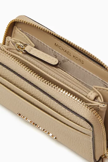 Small Jet Set Card Case in Leather