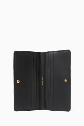 Large Bryant Snap-Front Wallet in Leather