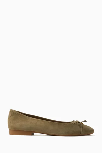 Piper Flex Ballet Flats in Suede