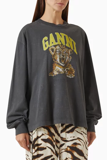 Future Tiger-print Sweatshirt in Jersey