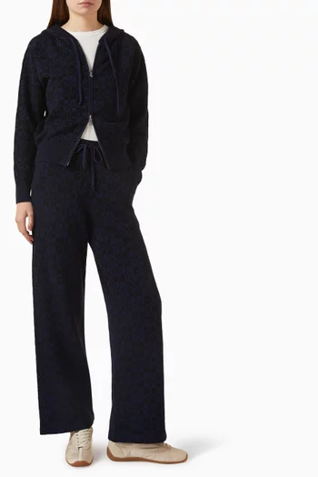 KENZOGRAM Knit Cardigan in Cotton