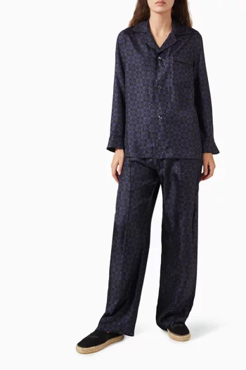 Kenzogram Shirt in Silk