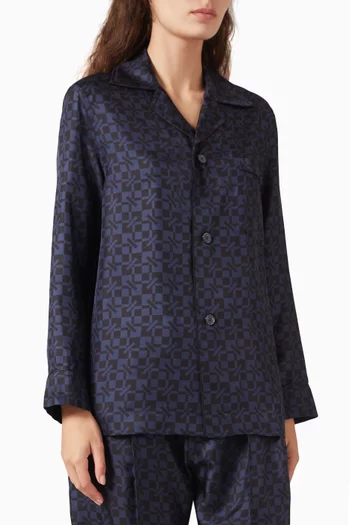 Kenzogram Shirt in Silk
