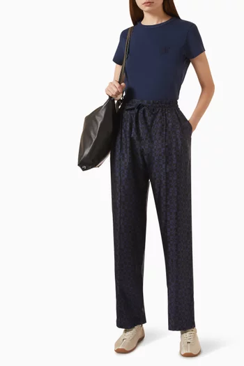 KENZOGRAM Pants in Silk