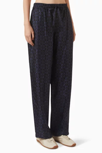 KENZOGRAM Pants in Silk