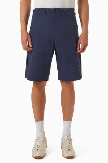 Varsity Cargo Shorts in Cotton