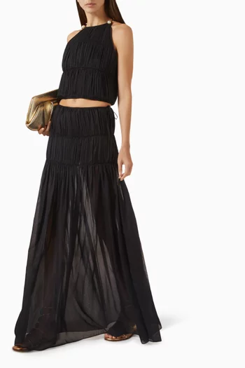 Dani Skirt in Cotton Voile