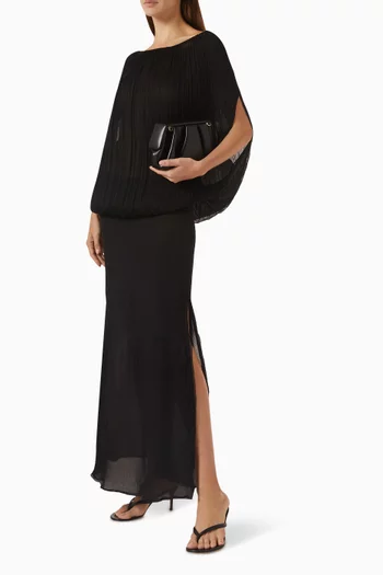 River Dress in Silk Chiffon
