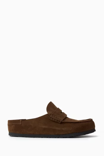 Naples Wrapped Clogs in Suede