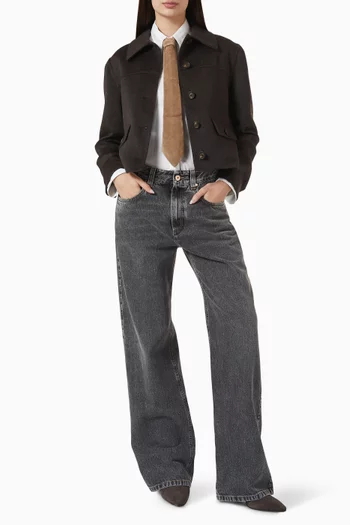 Contemporary Loose Jeans in Denim