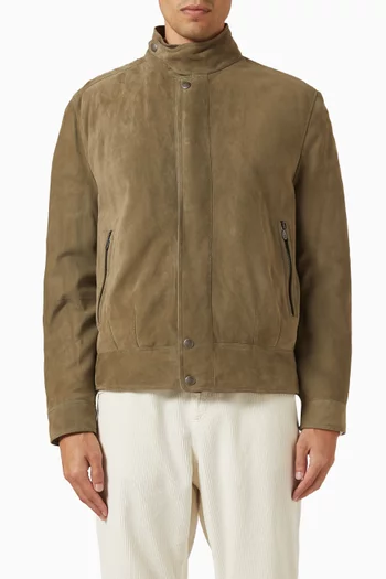Thermore® Padded Jacket in Suede