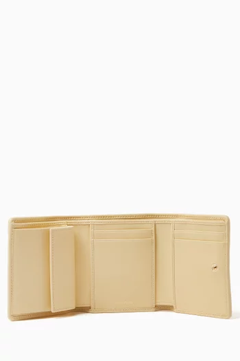Small Wallet in Matelassé Nappa Leather