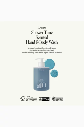 Shower Time Scented Hand & Body Wash, 450ml
