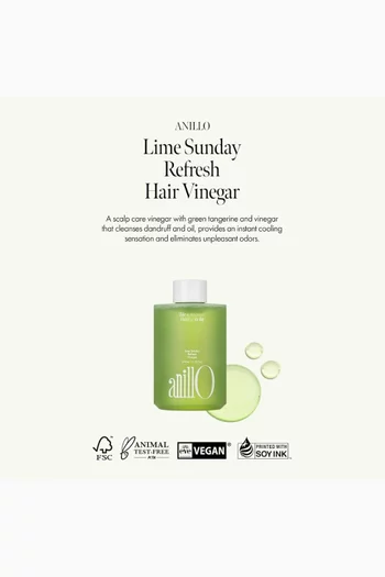 Lime Sunday Refresh Hair Vinegar, 200ml