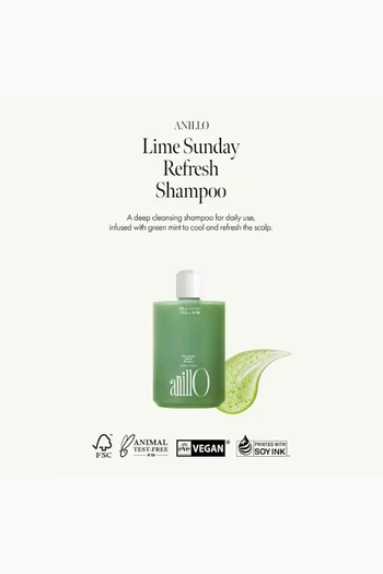 Lime Sunday Refresh Shampoo, 450ml