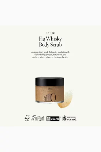 Fig Whisky Body Scrub, 240g