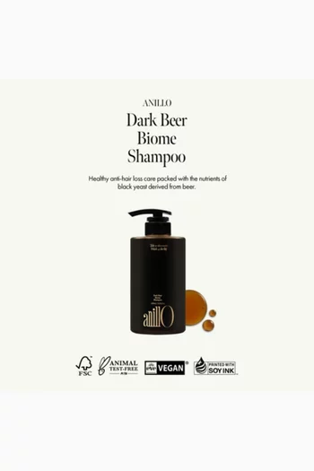 Dark Beer Biome Shampoo, 500ml