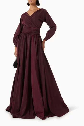Najwa Wrap Dress