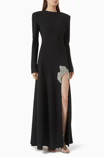 Amari Gown in Crepe