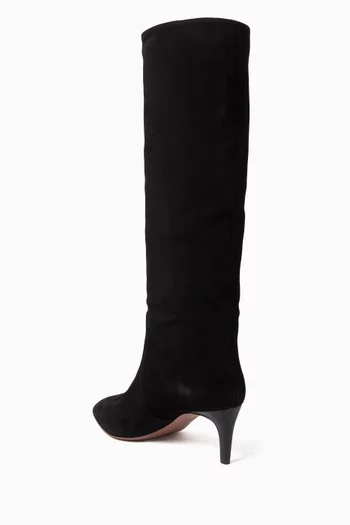 60 Knee-high Boots in Suede