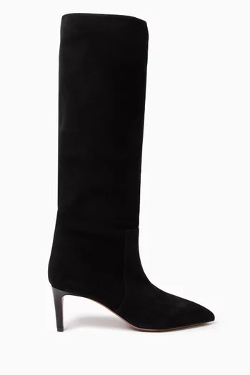 60 Knee-high Boots in Suede