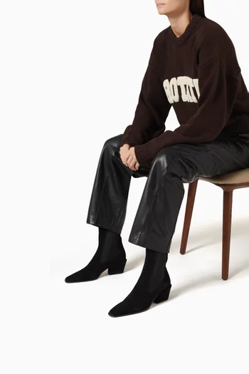 Bettina 50 Ankle Boots in Suede
