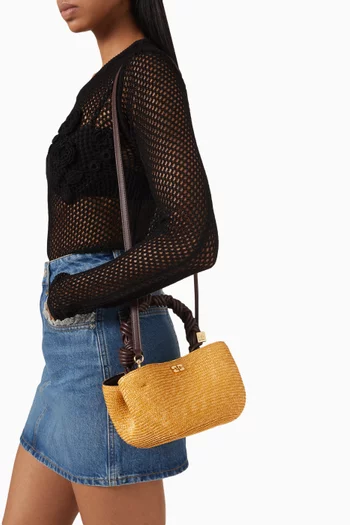 Mini Bou Bag in Straw