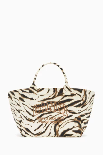 XXL Tote Bag in Cotton-canvas