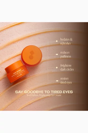 Iced Qahwa Brightening Eye Cream, 10ml