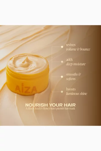 Nectar Noir Nutri-plenish Hair Mask, 200ml