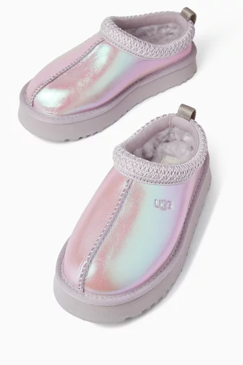 Tazz Frosted Slippers in Leather