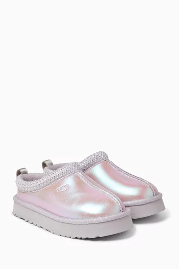 Tazz Frosted Slippers in Leather