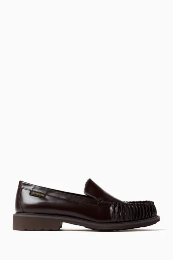 Flex Loafers in Leather