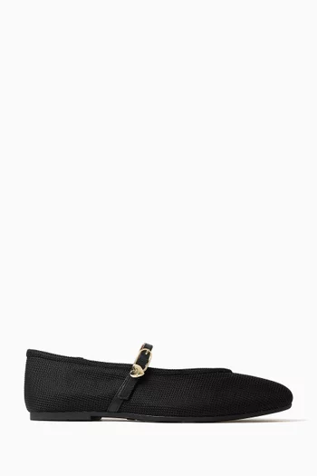 Love Flat Ballerinas in Mesh