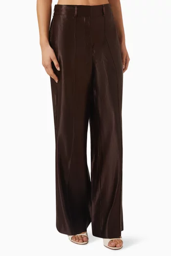 Jnane  Pants in Silk & Linen