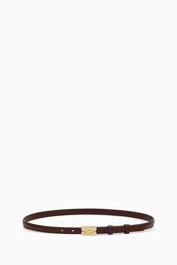 Kat Belt in Recycled Leather