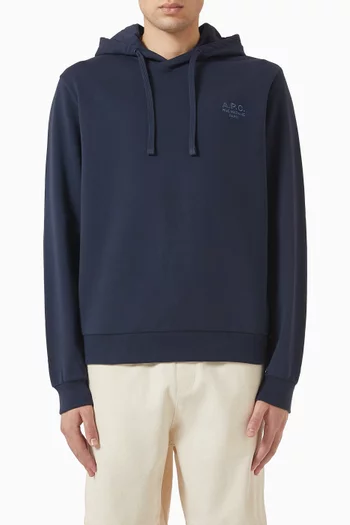Rue Madame Hoodie in Cotton-fleece