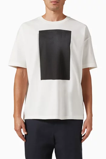 تي شيرت أوليفير ام قطن ايه.بيه.سي × اف آر جي ام تي