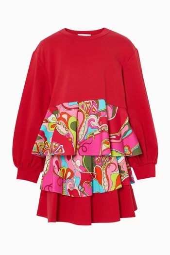 Layered Skirt in Jersey