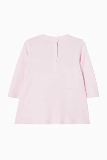 Ruffle Dress in Cotton