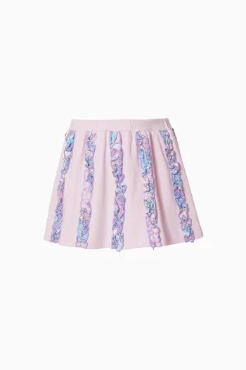 Ruffled Skirt in Cotton