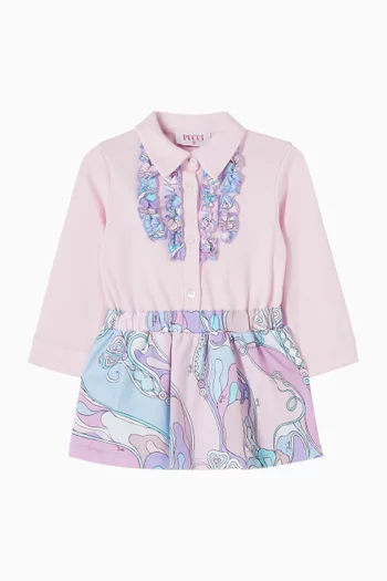 Printed Romper in Cotton
