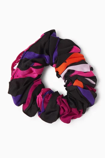 Pucci Print Scrunchie in Cotton