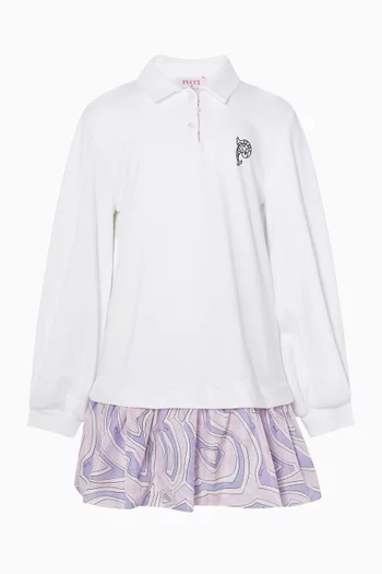 Sweatshirt Dress in Jersey