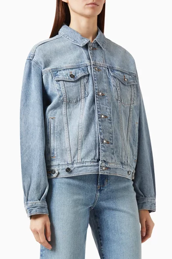 Otto Boyfriend Jacket in Denim