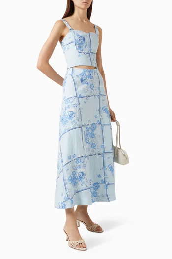 There for You Top in Linen